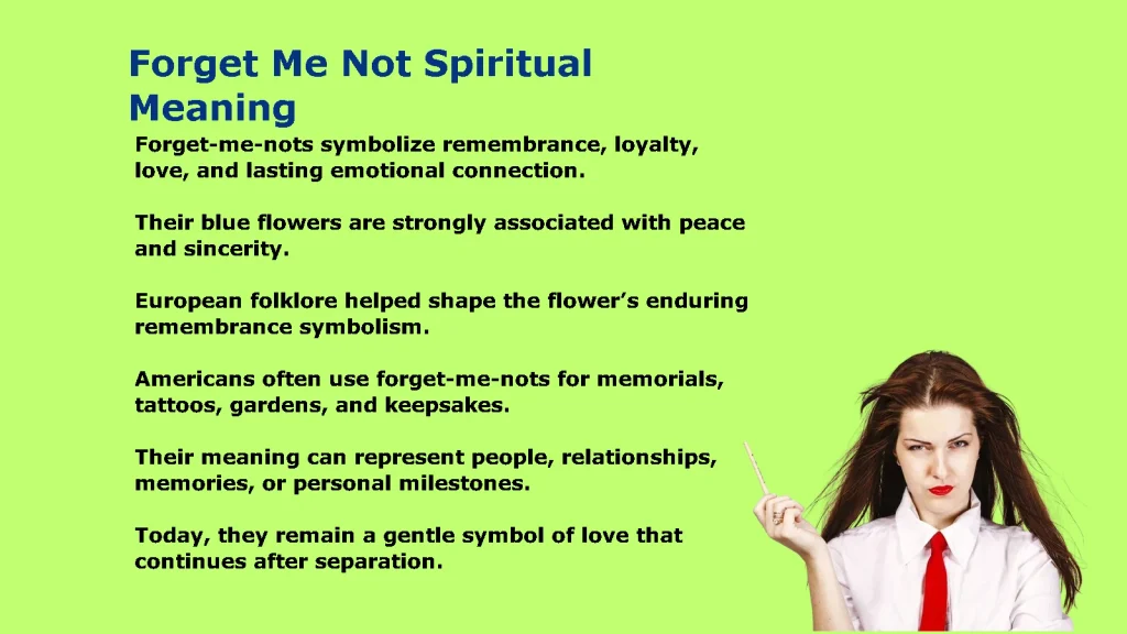 Forget Me Not Spiritual Meaning: Love & Remembrance