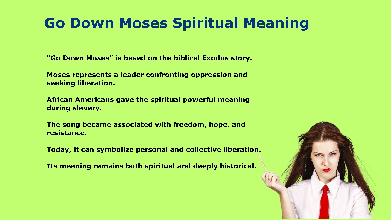 Go Down Moses Spiritual Meaning: Biblical Symbolism Explained