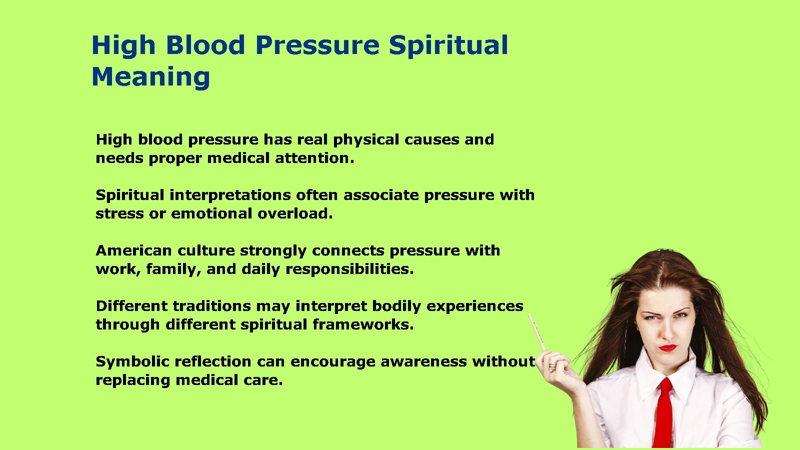 Spiritual Meaning of High Blood Pressure: What It Reveals