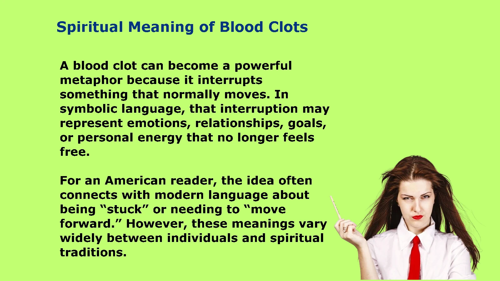 Spiritual Meaning of Blood Clots: Symbolism, Healing, and Emotional Release