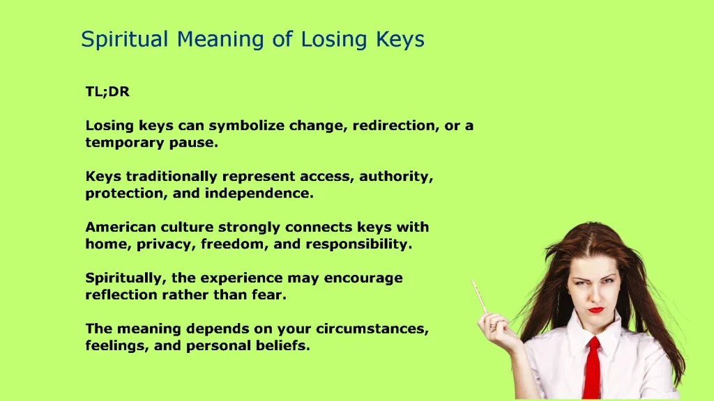 Spiritual Meaning of Losing Keys: Spiritual Redirection