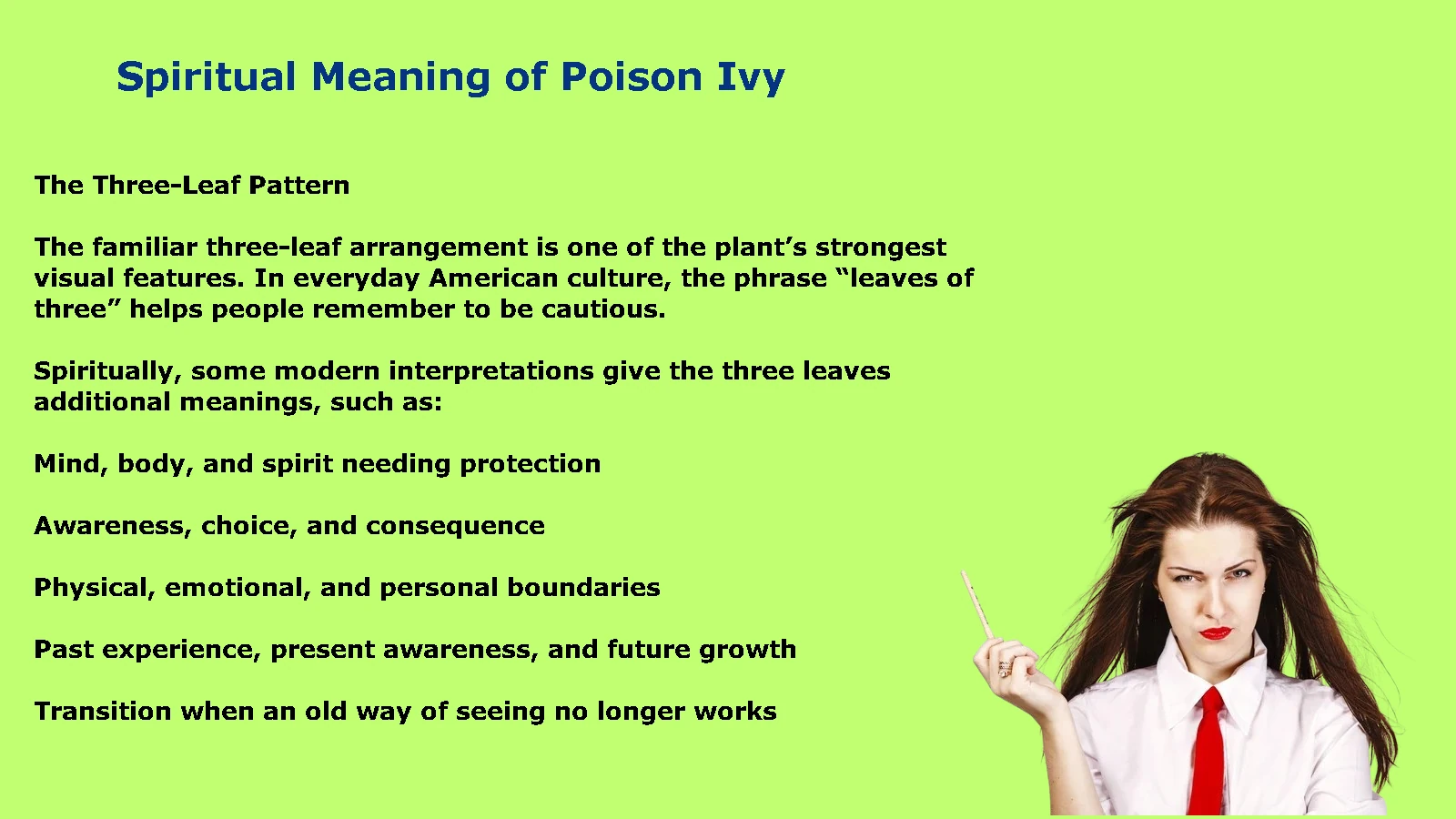 Spiritual Meaning of Poison Ivy: Emotional Irritation