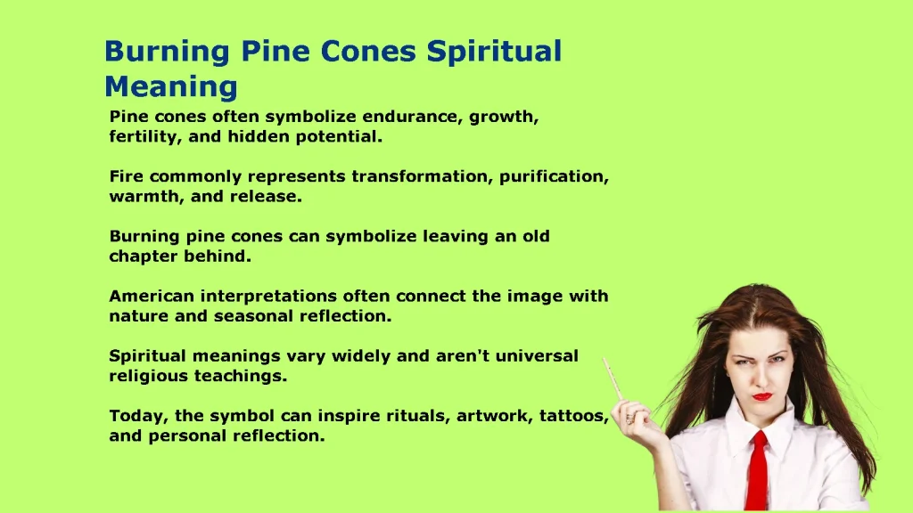 Burning Pine Cones Spiritual Meaning: Hidden Messages Revealed