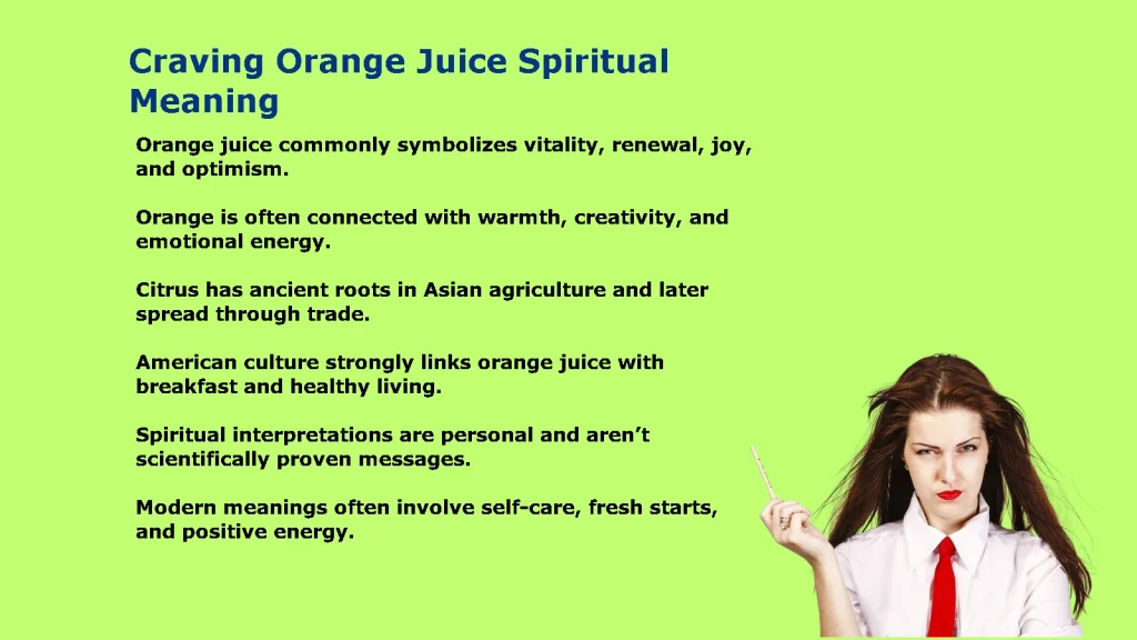 Craving Orange Juice Spiritual Meaning: 9 Hidden Messages