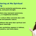 Deer Staring at Me Spiritual Meaning: What It Reveals