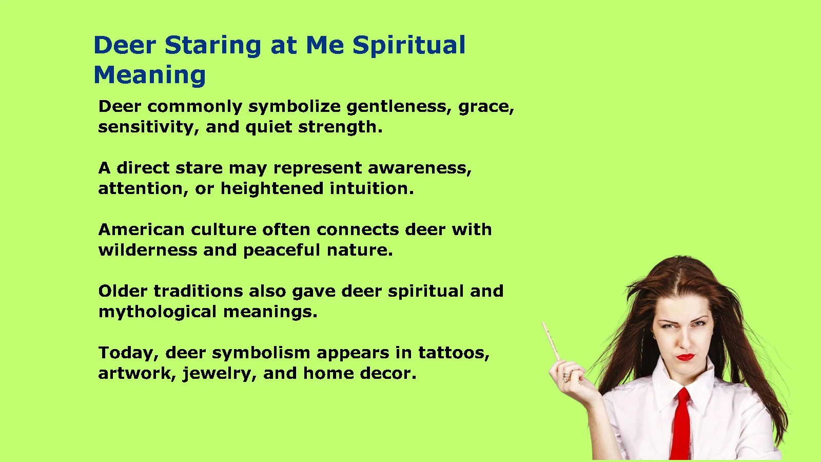 Deer Staring at Me Spiritual Meaning: What It Reveals