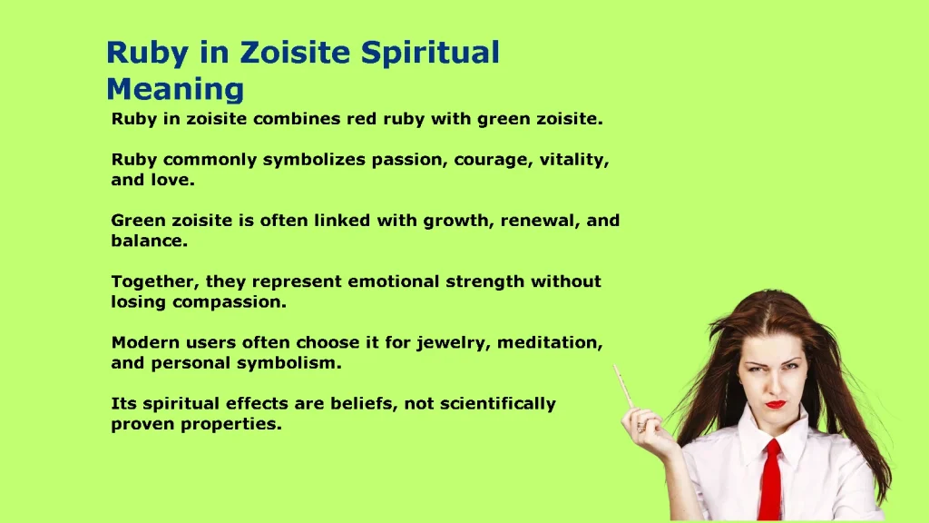How to Use Ruby in Zoisite Symbolically