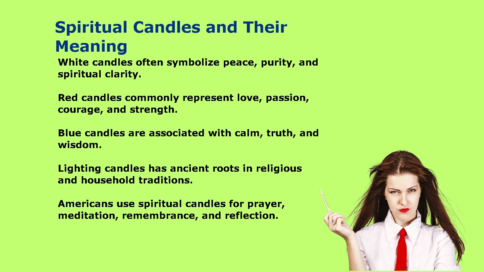 Spiritual Candles and Their Meaning: A Guide to Every Color