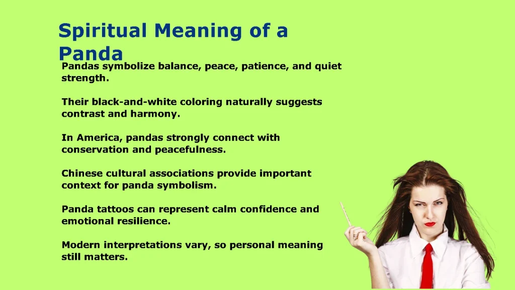 Spiritual Meaning of a Panda: Symbolism and Spiritual Signs