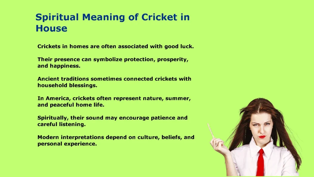 Spiritual Meaning of a Cricket in the House: What Does It Mean?